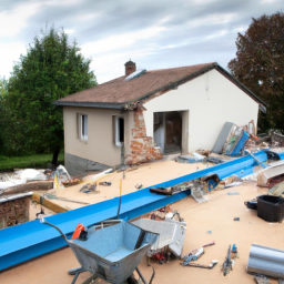 Extension de maison avec véranda-salle à manger Saint-Brice-sous-Foret